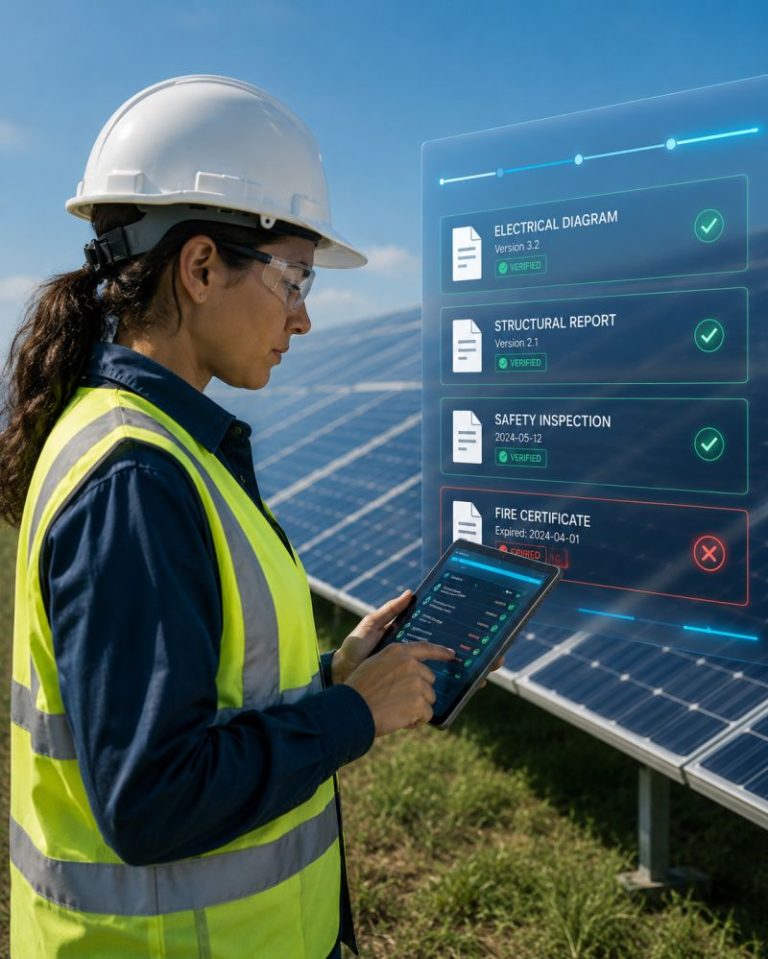 Read more about the article Na energia solar, a conformidade documental também faz parte da produtividade