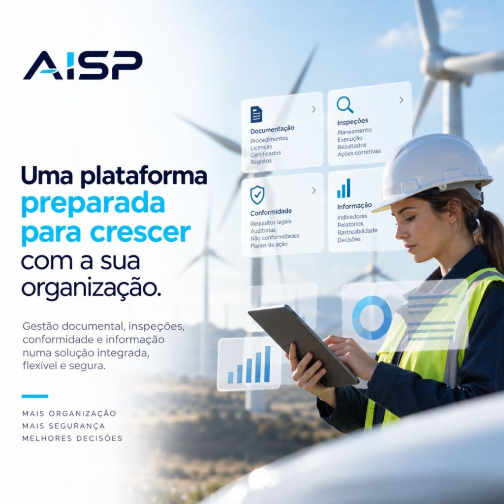 Infografia AISP: Uma plataforma preparada para crescer com a sua organização