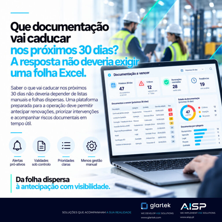 Read more about the article Que documentação vai caducar nos próximos 30 dias? A resposta não deveria exigir uma folha Excel